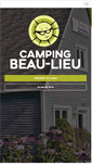 Mobile Screenshot of campingbeau-lieu.com